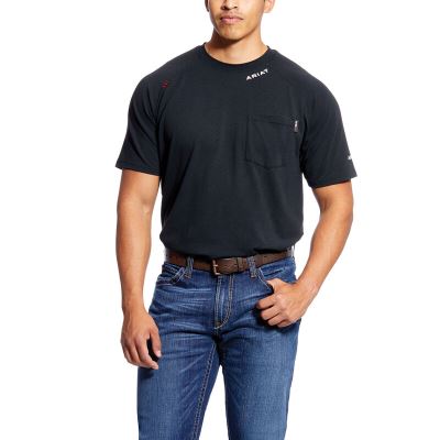 Ariat FR Baselayer Siyah Tişört Erkek (18609-059)